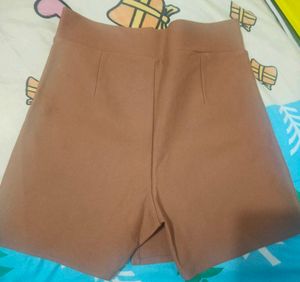 Stylish Button-Front Skort for Women