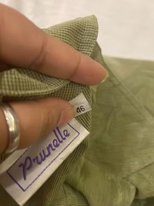 Olive Green Button-Up Shirt