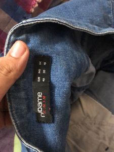 Denim Blue Jeans Hardly Worn Good Condition