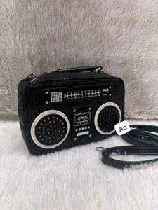 radio Style Crossbody Bag