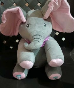 Peek-a-Boo Elephant Plush Toy( new ,unused)