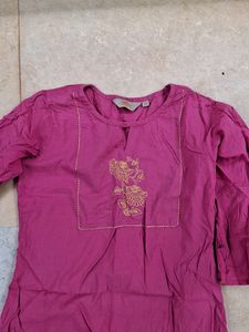 Pink Kurta