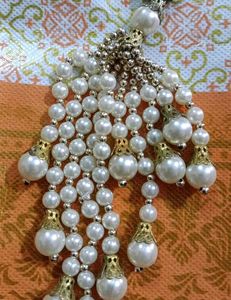 Pearl Beaded Bangle