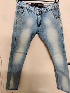 Cool Light Wash Denim Jeans