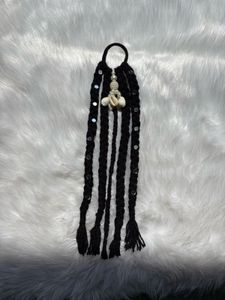 Boho Braided Hair Accessory with Charms