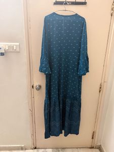Beautiful Teal Ethnic Gown