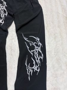 Black Tribal Print Pants