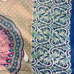 Beautiful bed sheet old