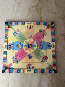 Colorful Kids Carrom Board Game