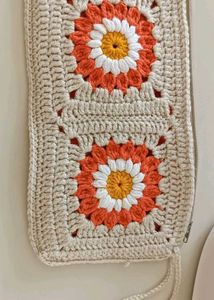 multicolored crochet pouch 🧶+ free gift 🎁