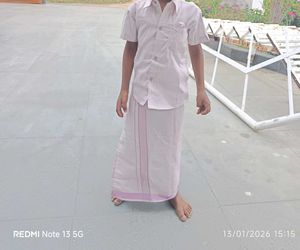 Toddler dhoti set