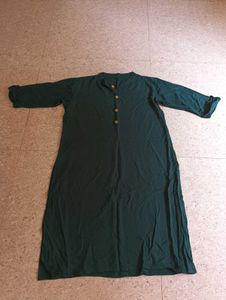 Emerald Green Kurti Set