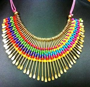 SPARKLIZA MULTI  AFGHANI NECKLACE...