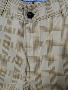 Checkered Casual Pants