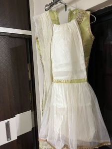 Light Green Embroidered Kurta Plazo &amp; Patiala Set
