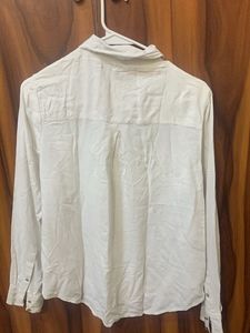 Classic White Button-Down Shirt