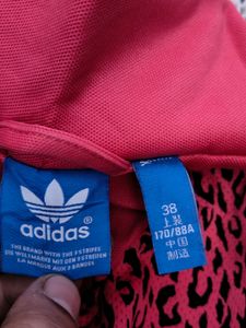 Adidas Full Zipper Track Jacket Size M