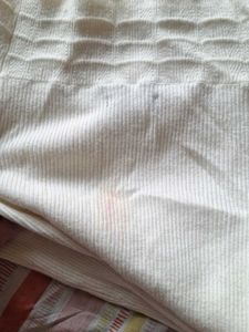 Ribbed Off-Shoulder Cream Dress