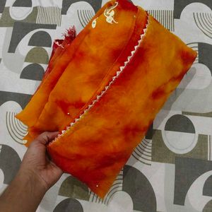 Vibrant Peacock Saree