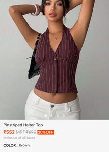 SAVANA | Halter Neck Top