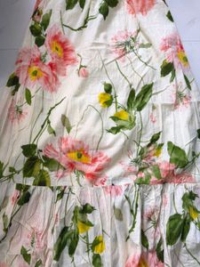 Floral Off-Shoulder Maxi Dress