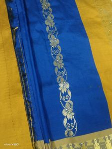 Blue Silk Saree