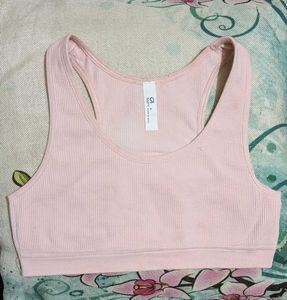 Seamless Ribbed Sports Bra