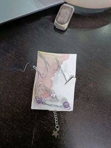 No Pierce 'Purple You' Earcuff