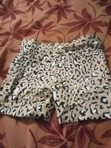 Animal Print Shorts