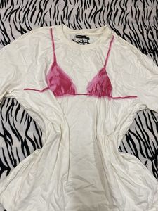 y2k bikini T-shirt