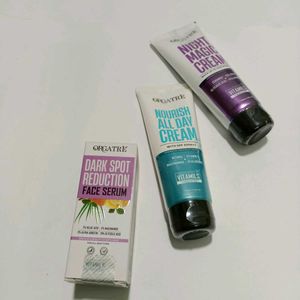 ORGATRE Skincare Set - Face Serum & Creams