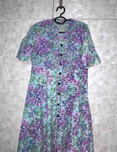 Summer Floral Long length dress