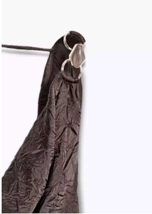 Crinkle-Effect Satin Midi Dress