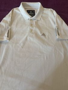 2 Men's White Polo Shirts