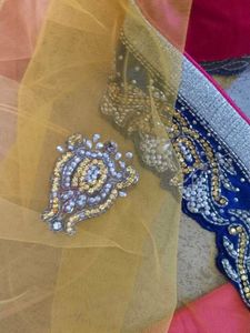 Beautifully Embellished Saree