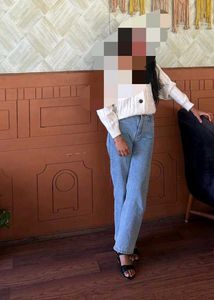 Light Wash Wide Leg Jeans