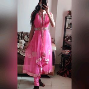 Indo western Anarkali suit