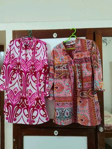Beautiful Printed Kurtas Set