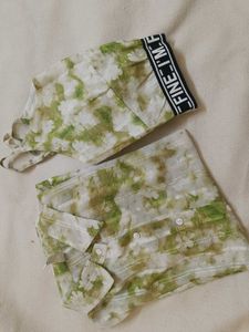 two layer transparent shirt style
