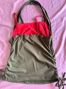 Las Vegas Graphic Halter Top