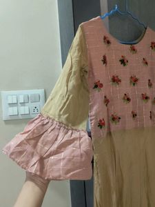 Elegant Floral Kurta anarkali