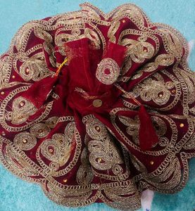 Laddu Gopal Fancy Dress Size 6,7,8 Fabric Net