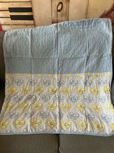 Vintage Baby Quilted Blanket