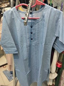 Denim Kurta