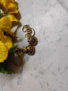 Jhumki With Ear Chain