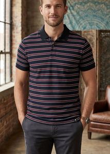 Striped Polo T-Shirt