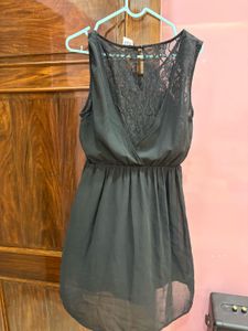 Chic Black Lace Dress