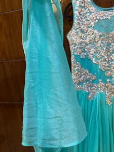 Gown with duppata.Defect on last picture