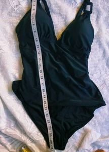 Chic Black One Piece Swimsuit