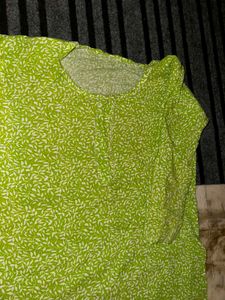 Green Kurta for Daily Wear